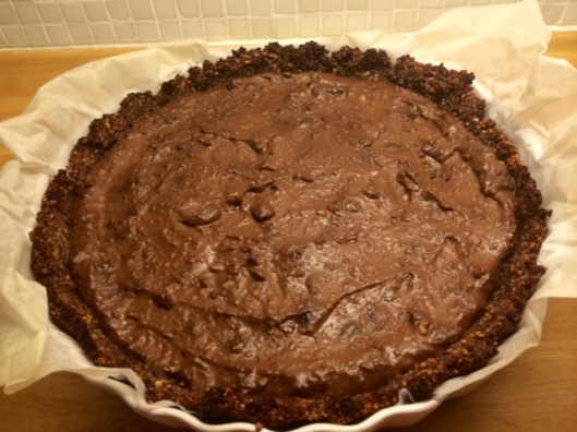 raw food chocolate cake chokladkaka nyttig kladdkaka